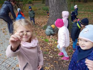 Dzieci i dary jesieni. 