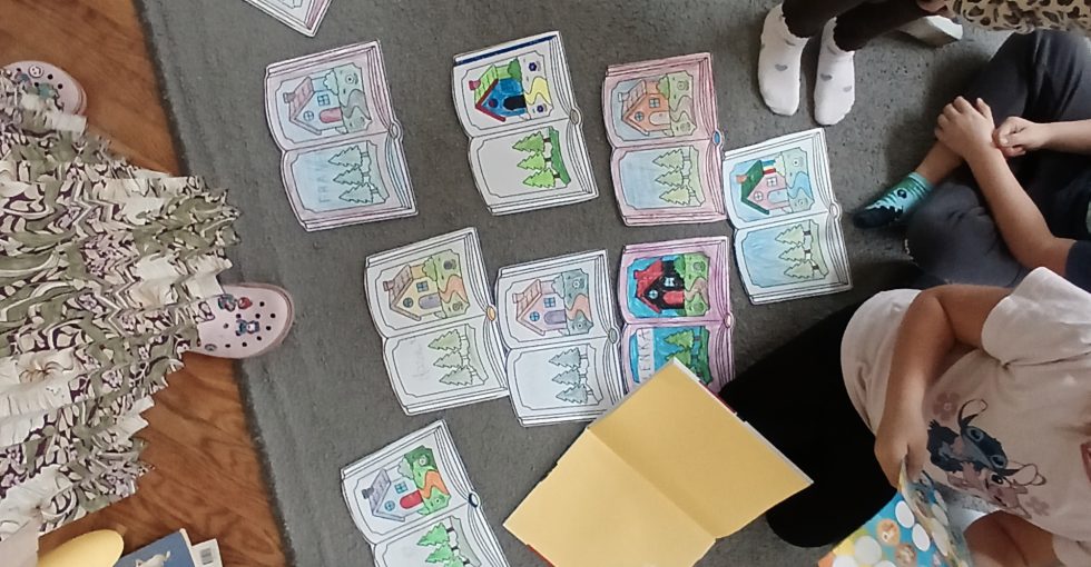Pierwsze zajęcia koła „Mały czytelnik” w Przedszkolu nr 14