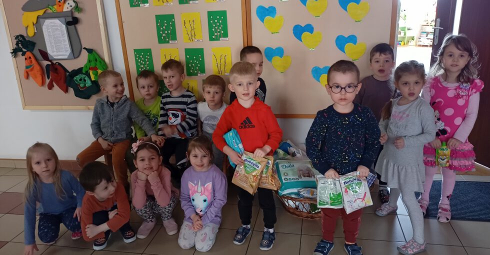 Włączamy się w pomoc dla dzieci z Ukrainy