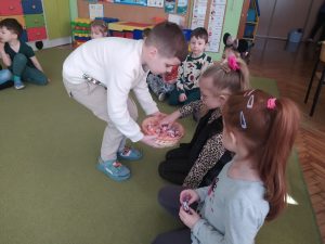 Miło otrzymywać upominki. Dziękujemy naszym chłopcom!