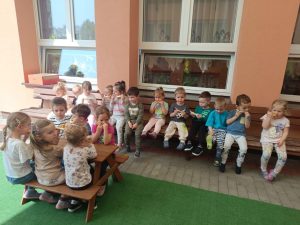 Podwieczorek na tarasie 