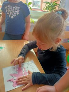 Malowanie plasteliną 
